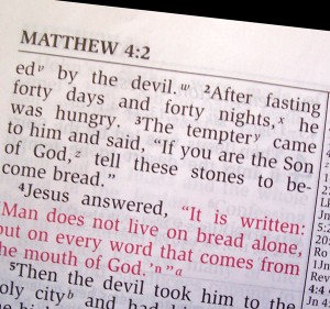 Matthew 4:1-11