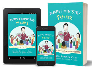 Puppet Ministry Pizzazz comes in print and digital versions